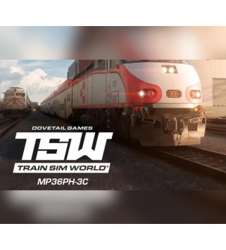 Train Sim World - Caltrain MP36PH-3C Baby Bullet Loco Add-On DLC Steam Key GLOBAL